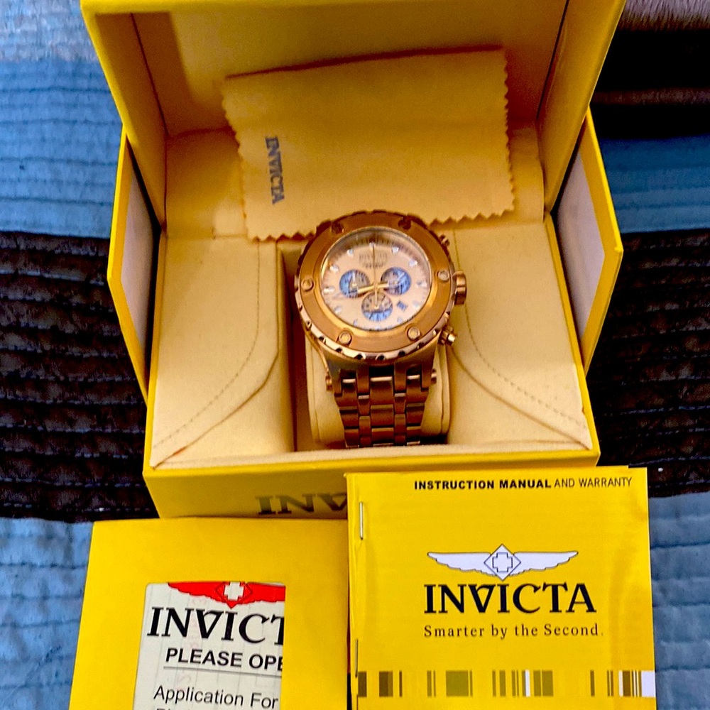 Invicta Reserve Subaqua Chronograph with box and papers